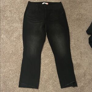 CAbi Women's Black Straight Leg Jeans